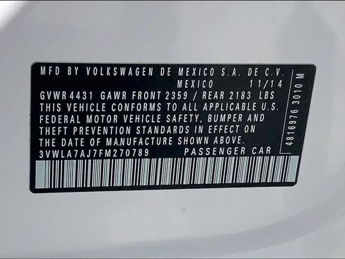 Used 2015 Volkswagen Jetta TDI S FWD image 19