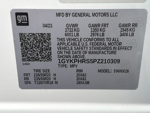 Certified 2023 Cadillac XT6 Sport w/ Platinum Package AWD/4WD image 34