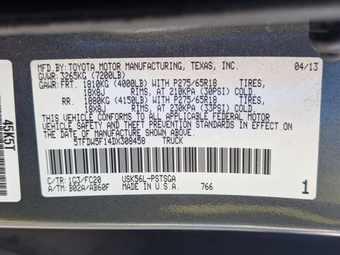 Used 2013 Toyota Tundra 4x4 CrewMax w/ TRD Rock Warrior Pkg image 16
