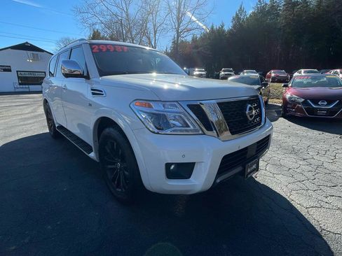 Used 2019 Nissan Armada Platinum w/ Captain's Chairs Package image 13