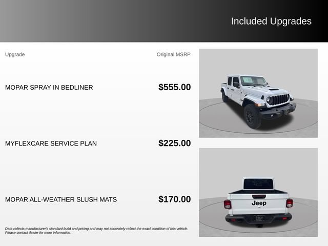New 2026 Jeep Gladiator Sport AWD/4WD image 8