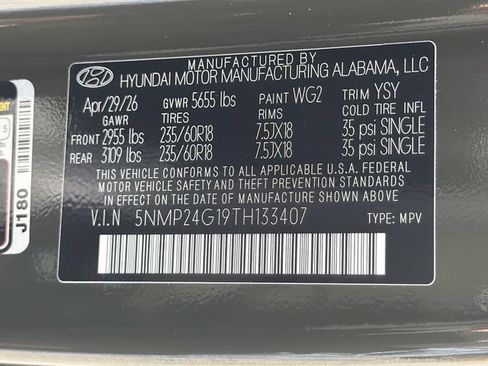 New 2026 Hyundai Santa Fe SEL FWD image 34