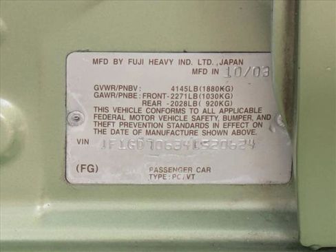 Used 2004 Subaru Impreza WRX STI image 22