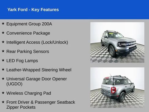 Certified 2023 Ford Bronco Sport Big Bend w/ Convenience Package image 2