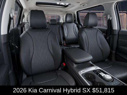 New 2026 Kia Carnival SX w/ SX Dark Edition Package FWD image 15