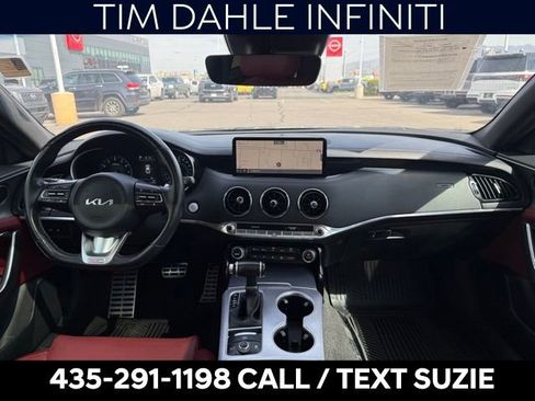 Used 2022 Kia Stinger GT1 w/ Red Interior Color Package image 2