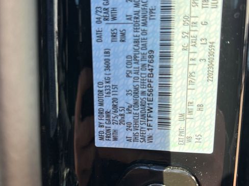 Used 2023 Ford F150 Lariat image 9