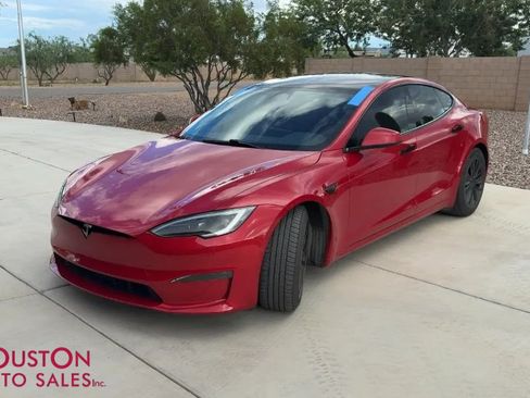 Used 2022 Tesla Model S Standard Range AWD/4WD image 1