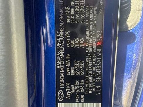 Used 2022 Hyundai Tucson SEL w/ Cargo Package FWD image 13