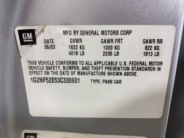 Used 2003 Pontiac Grand Am SE FWD image 34