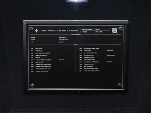 Certified 2025 Ferrari 296 GTB image 59