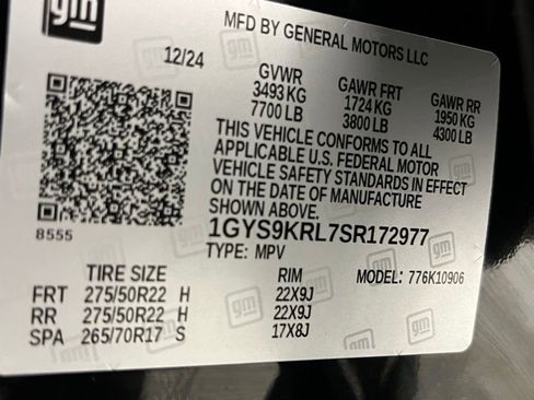 Used 2025 Cadillac Escalade ESV Premium Luxury image 38