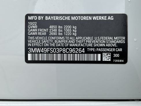Used 2023 BMW M340i w/ Driving Assistance Package RWD image 37