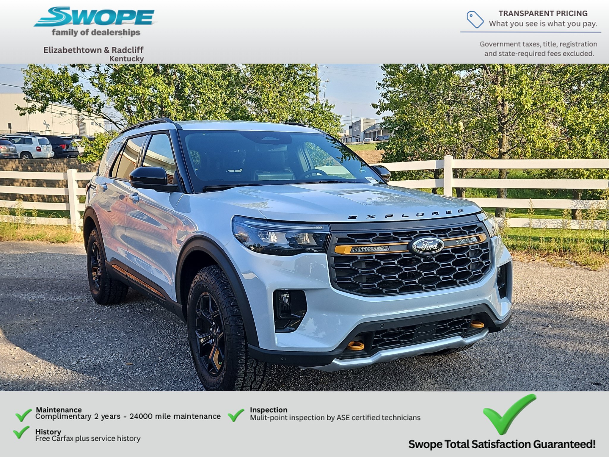 Used 2026 Ford Explorer Tremor w/ Tremor Convenience Package AWD/4WD image 1