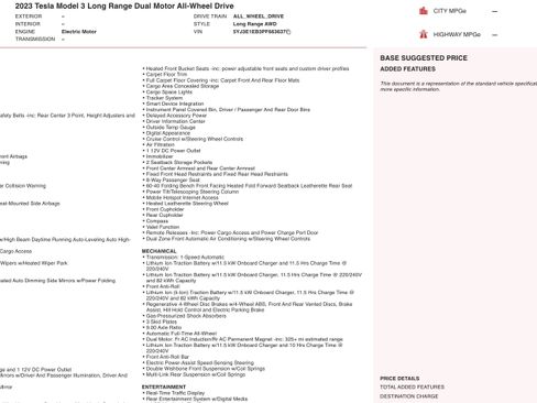 Used 2023 Tesla Model 3 Long Range image 4