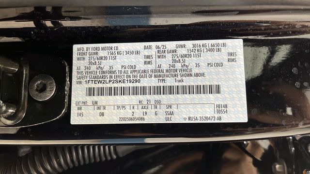 Used 2025 Ford F150 STX w/ Equipment Group 200A AWD/4WD image 25