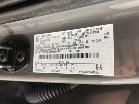 Used 2021 Ford F150 XLT w/ Equipment Group 302A High image 22