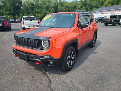 Used 2021 Jeep Renegade Trailhawk w/ Sun & Sound Group AWD/4WD image 1