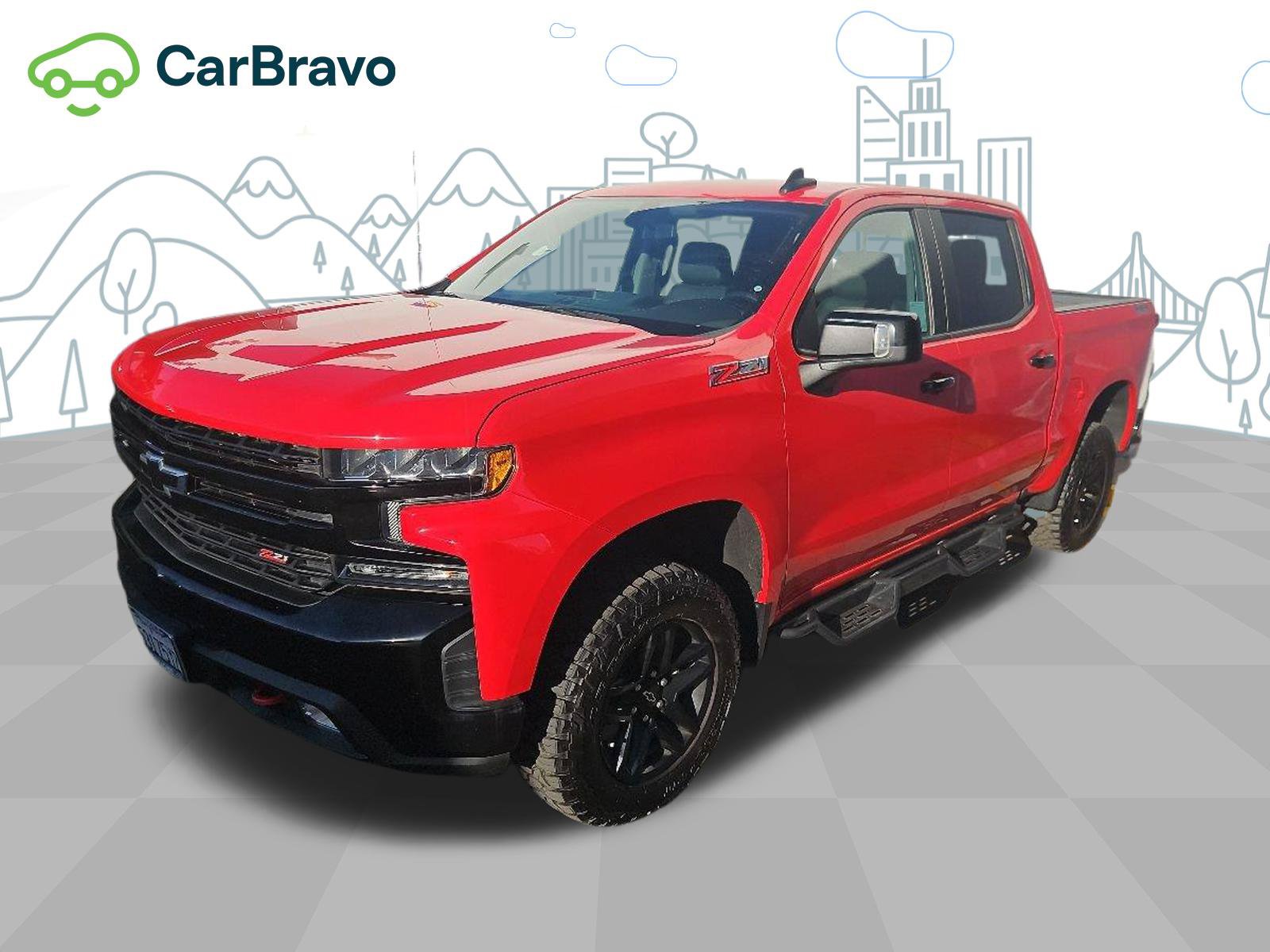 Certified 2020 Chevrolet Silverado 1500 LT Trail Boss AWD/4WD image 1