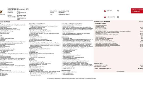 Used 2015 Porsche Panamera GTS image 9