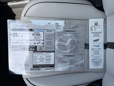 New 2026 MAZDA CX-50 2.5 Turbo w/ Cargo Package AWD/4WD image 35