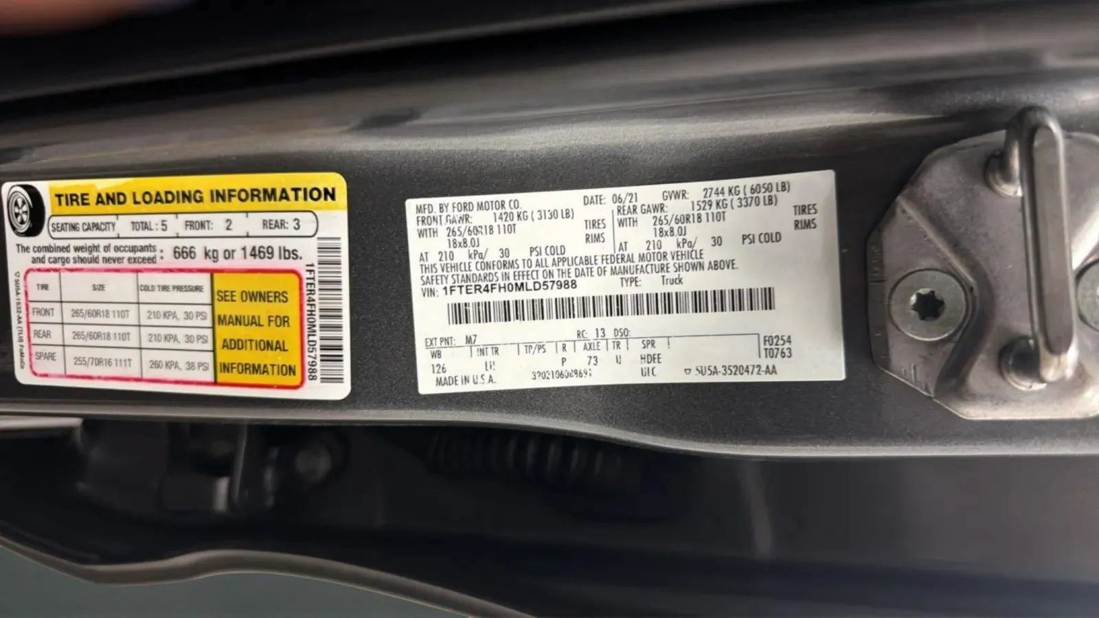 Used 2021 Ford Ranger XLT w/ Equipment Group 301A Mid AWD/4WD image 23