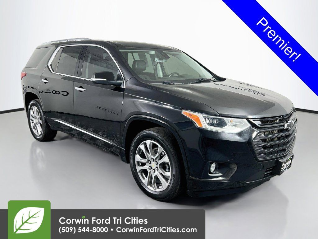 Used 2021 Chevrolet Traverse Premier w/ LPO, Blackout Package AWD/4WD 360° Tour