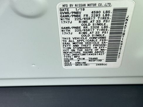 Used 2019 Nissan Rogue SV image 23