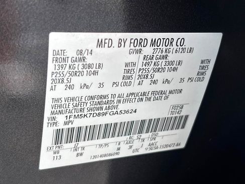 Used 2015 Ford Explorer XLT w/ Equipment Group 202A FWD image 48