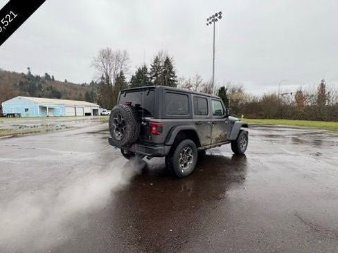 Used 2022 Jeep Wrangler Unlimited Rubicon 4xe w/ Cold Weather Group image 3