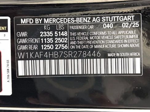 Used 2025 Mercedes-Benz C 300 4MATIC Sedan image 24