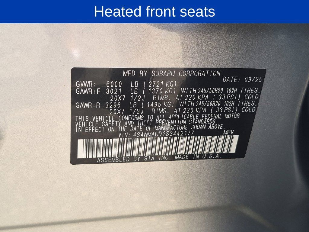Used 2025 Subaru Ascent Touring AWD/4WD image 31