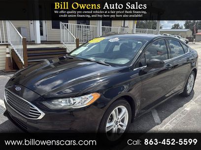 Used 2018 Ford Fusion SE