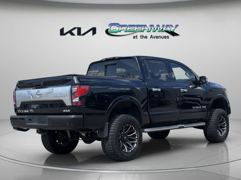 Used 2020 Nissan Titan Platinum Reserve w/ Moonroof Package AWD/4WD image 7