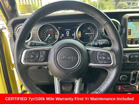 Used 2023 Jeep Wrangler Unlimited Rubicon 4xe w/ Cold Weather Group AWD/4WD image 21