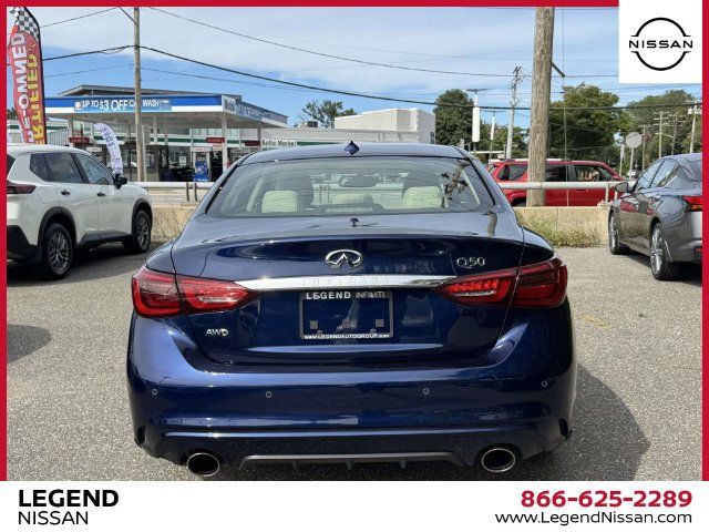 Used 2023 INFINITI Q50 Luxe w/ Cargo Package AWD/4WD image 7