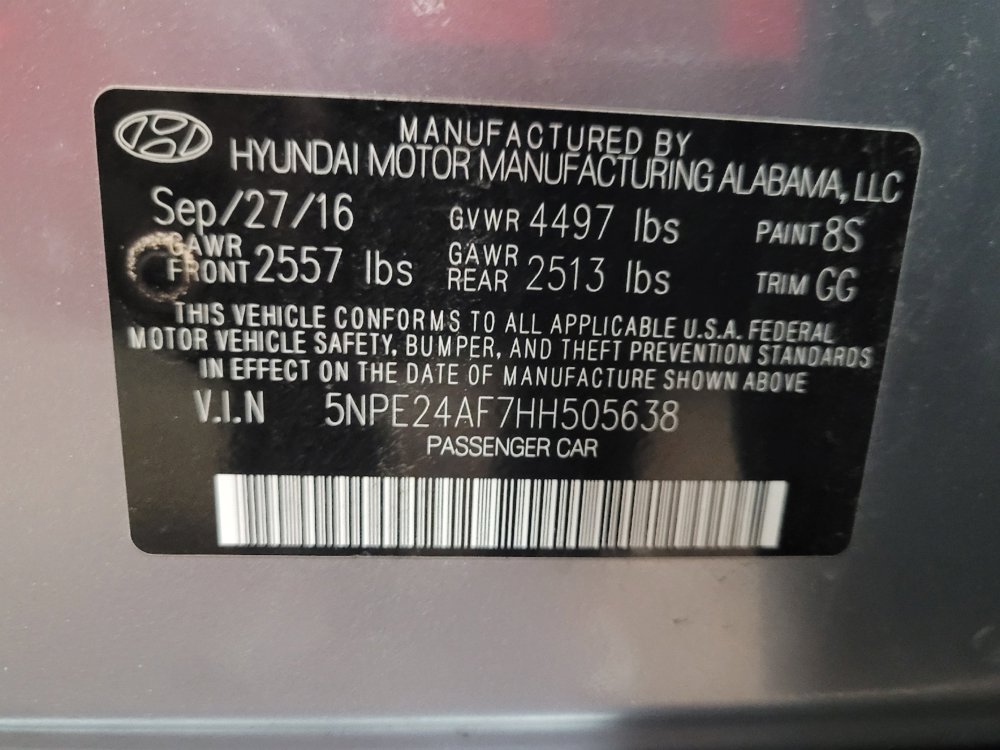 Used 2017 Hyundai Sonata SE FWD image 33