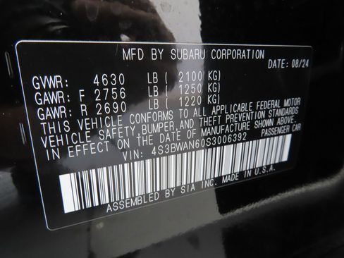 Used 2025 Subaru Legacy Limited image 31