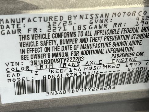 New 2026 Nissan Sentra SR image 17