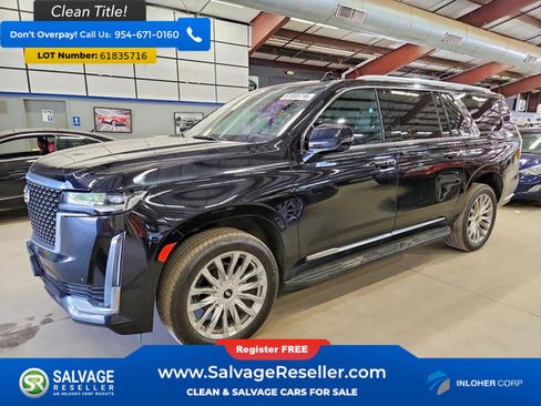 Used 2021 Cadillac Escalade ESV Premium Luxury AWD/4WD image 1