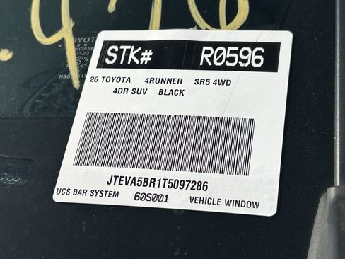 Certified 2026 Toyota 4Runner SR5 AWD/4WD image 9