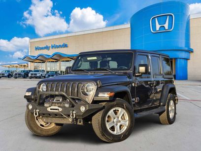Used 2019 Jeep Wrangler Unlimited Sport S