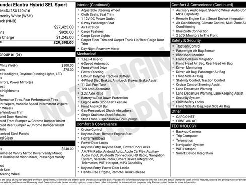 Used 2025 Hyundai Elantra SEL image 7