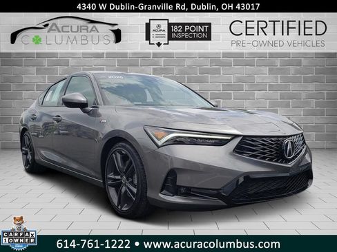 Certified 2025 Acura Integra A-Spec FWD image 1