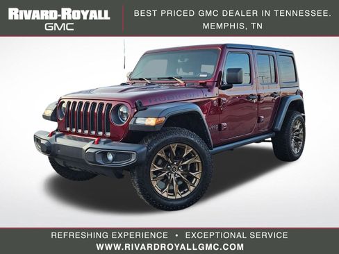 Used 2021 Jeep Wrangler Unlimited Rubicon image 1