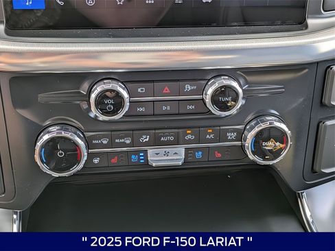 New 2025 Ford F150 Lariat w/ Equipment Group 501A Mid image 24