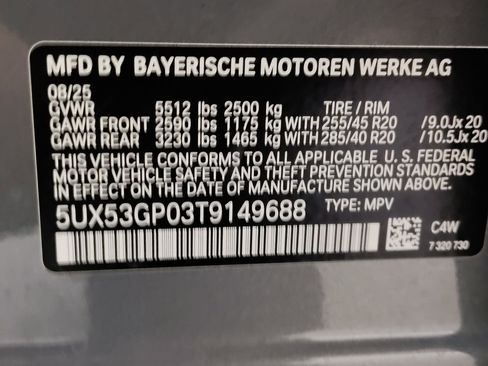 Used 2026 BMW X3 xDrive30 w/ Convenience Package AWD/4WD image 28