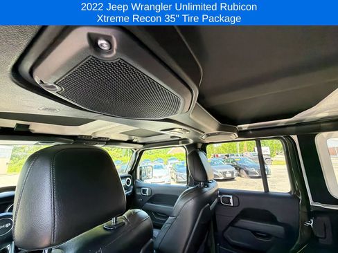 Used 2022 Jeep Wrangler Unlimited Rubicon w/ Xtreme Recon 35" Tire Package AWD/4WD image 12