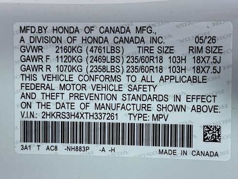 Certified 2026 Honda CR-V EX image 23