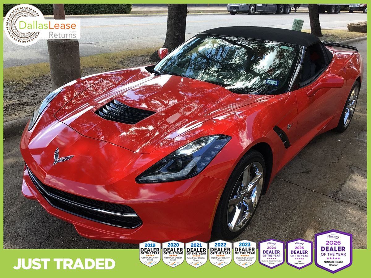 Used 2015 Chevrolet Corvette Stingray Convertible w/ 3LT Preferred Equipment Group RWD image 1